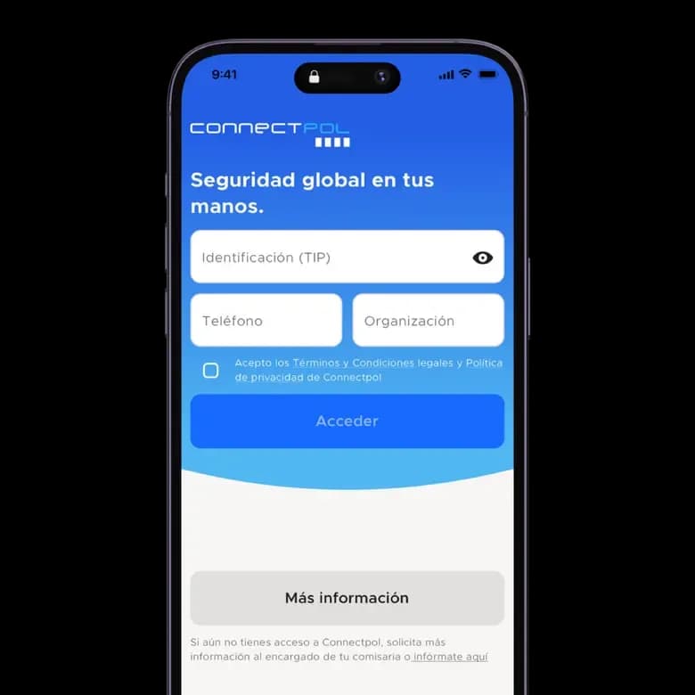 Connectpol mockup
