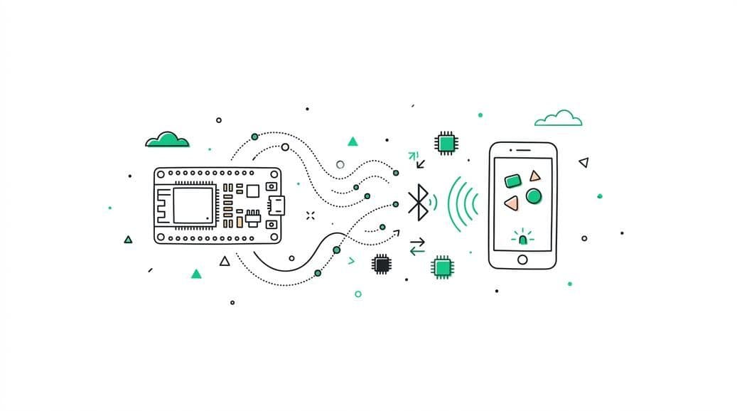 ESP32 + BLE + Flutter: cómo conectar una app con hardware real