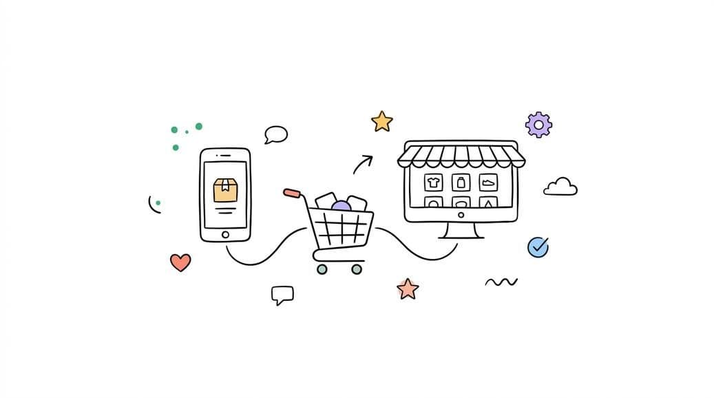 App móvil sobre una plataforma de comercio: no dupliques la lógica